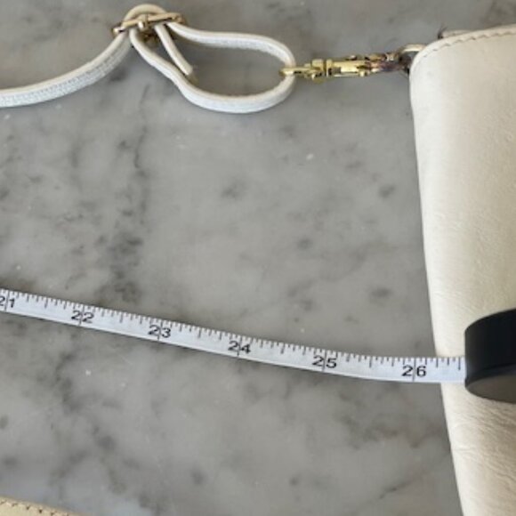 ROWALLAN Crossbody/Clutch Leather Off White - Picture 15 of 15